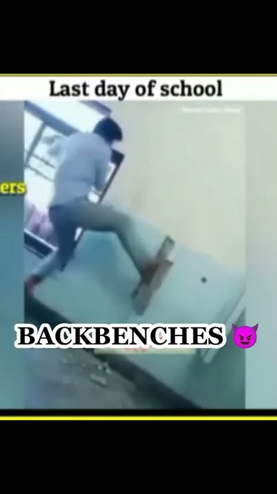 TOPPERS vs BACKBENCHERS LAST DAY IN SCHOOL!! 🤣 New whatsapp status 🤣🤣 #short #viral #explore