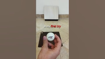 Can i do this trick shot in the first try? #trickshot #shorts #funny