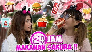 24 HOURS AUTHENTIC FOOD AT SAKURA SCHOOL WITH @AniNurhayani