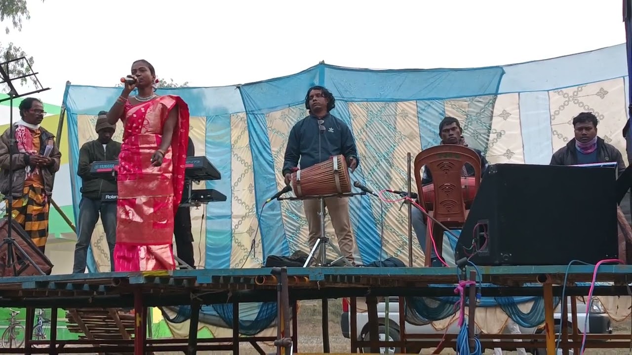 Panmoni Kisku new santali stage progam