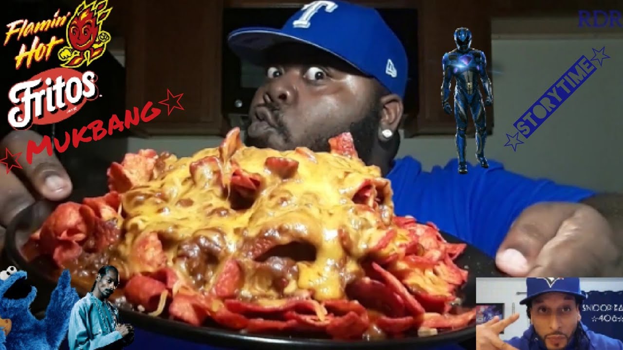 ☆Flaming Hot Frito Pie Mukbang☆Collab with Snoopy Eats 408| ISS (StoryTime)!!!!
