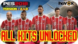 PES 2018 MOBILE v2.1.0 ALL KITS Unlocked | GIVEAWAY screenshot 5