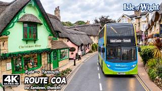Britain’s Most Beautiful Bus Journey? | Isle of Wight 4K