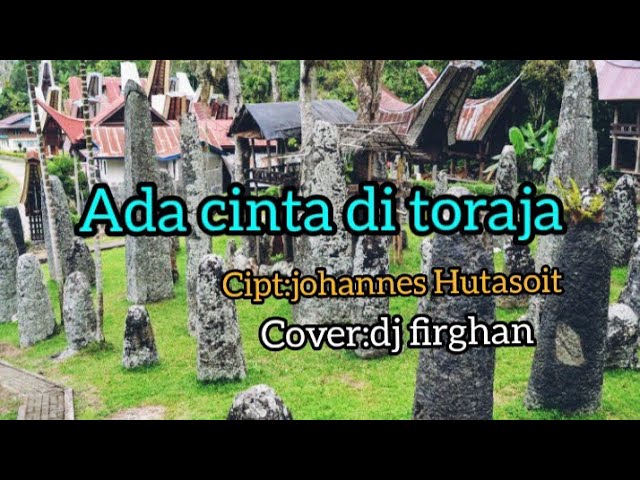 Ada cinta di toraja (lirik video) cover Dj firghan class=