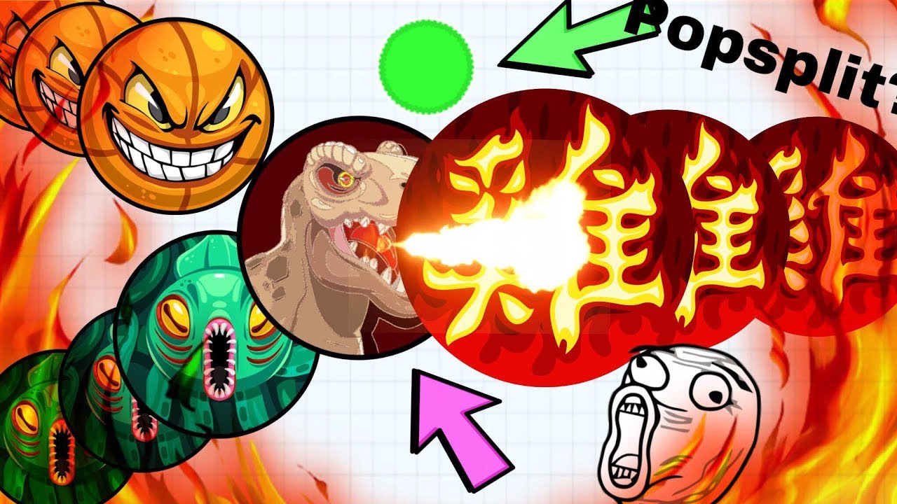 AGAR.IO//NEW POPSPLIT AND DOUBLESPLIT KING//BEST EDITS!!-LEX