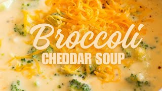 VLOG : COOKING WITH SHELETA NICOLE QUICK AND EASY BROCCOLI CHEDDAR SOUP