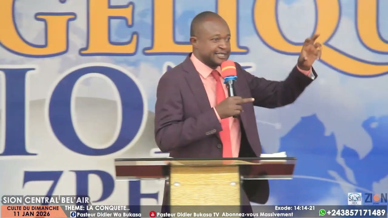 Pasteur Adolph Mulumba - La Conquête...Le 11/01/2026