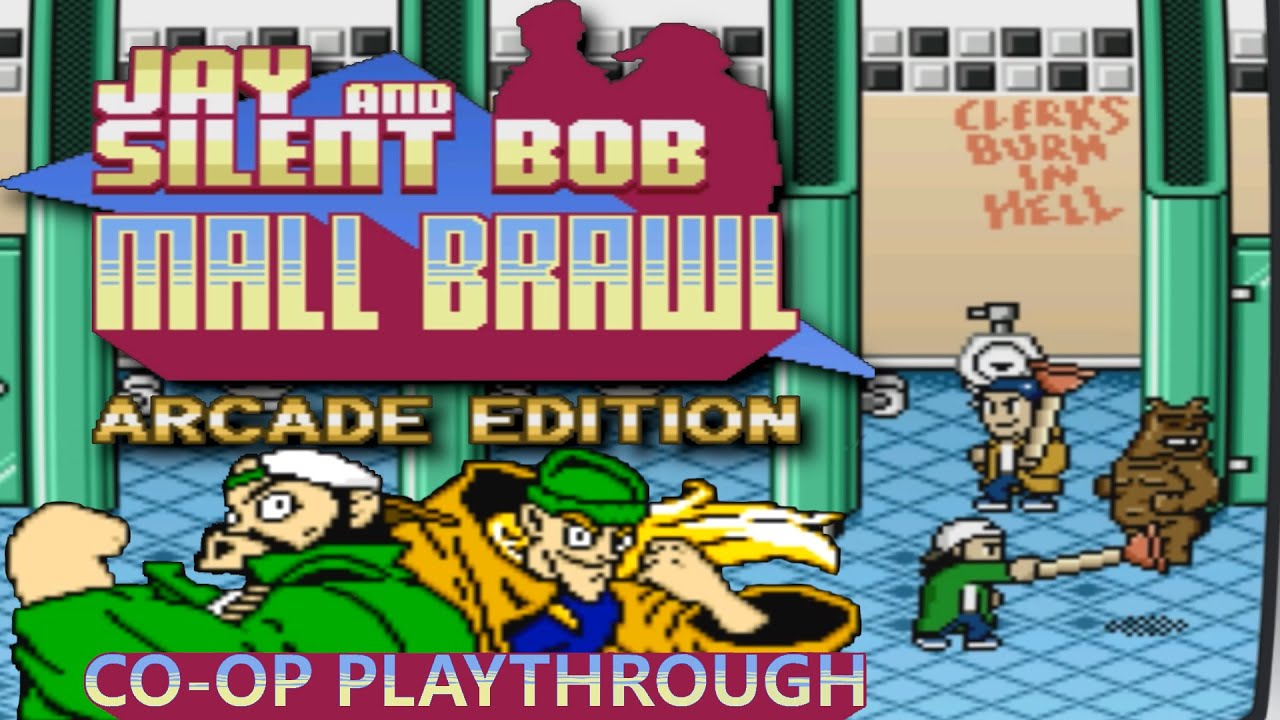 Trader Games - JAY AND SILENT BOB MALL BRAWL ARCADE EDITION  LIMITED Run 420 Ps4 Usa New