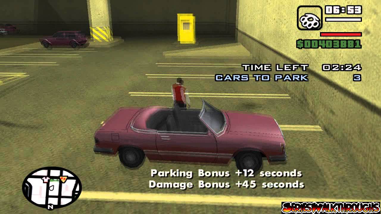 Parking Your Vehicle para GTA San Andreas