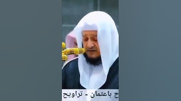 تلاوة جميلة من شيخ د. صلاح باعثمان، ليلة ١٦ رمضان ١٤٣٨🌹تلاوة خاشعة وتخطف قلوب 🌺