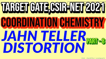 Jahn Teller Distorsion | Tetragonal elongation | Tetragonal Compression | CSIR-NET | GATE | IIT-JAM