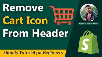 How To Remove Cart Icon From Header In Shopify Dawn Theme ✅ Easy and Fast
