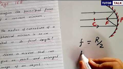 Pg 168, Class 10 Science | Light Reflection and Refraction | NCERT Intext Questions Numericals