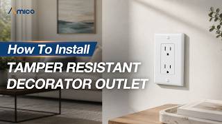 How to Install 15A Tamper Resistant Outlet l Easy Step-by-Step Guide for DIYer