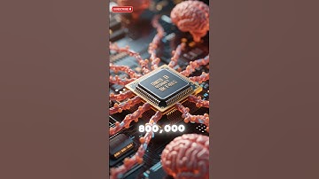 Real human brain cells connected to computer and this happen 🤯 #facts #shorts