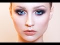 SMOKY EYE с цветным пигментом, пошагово ) Smoky Eye Makeup Tutorial