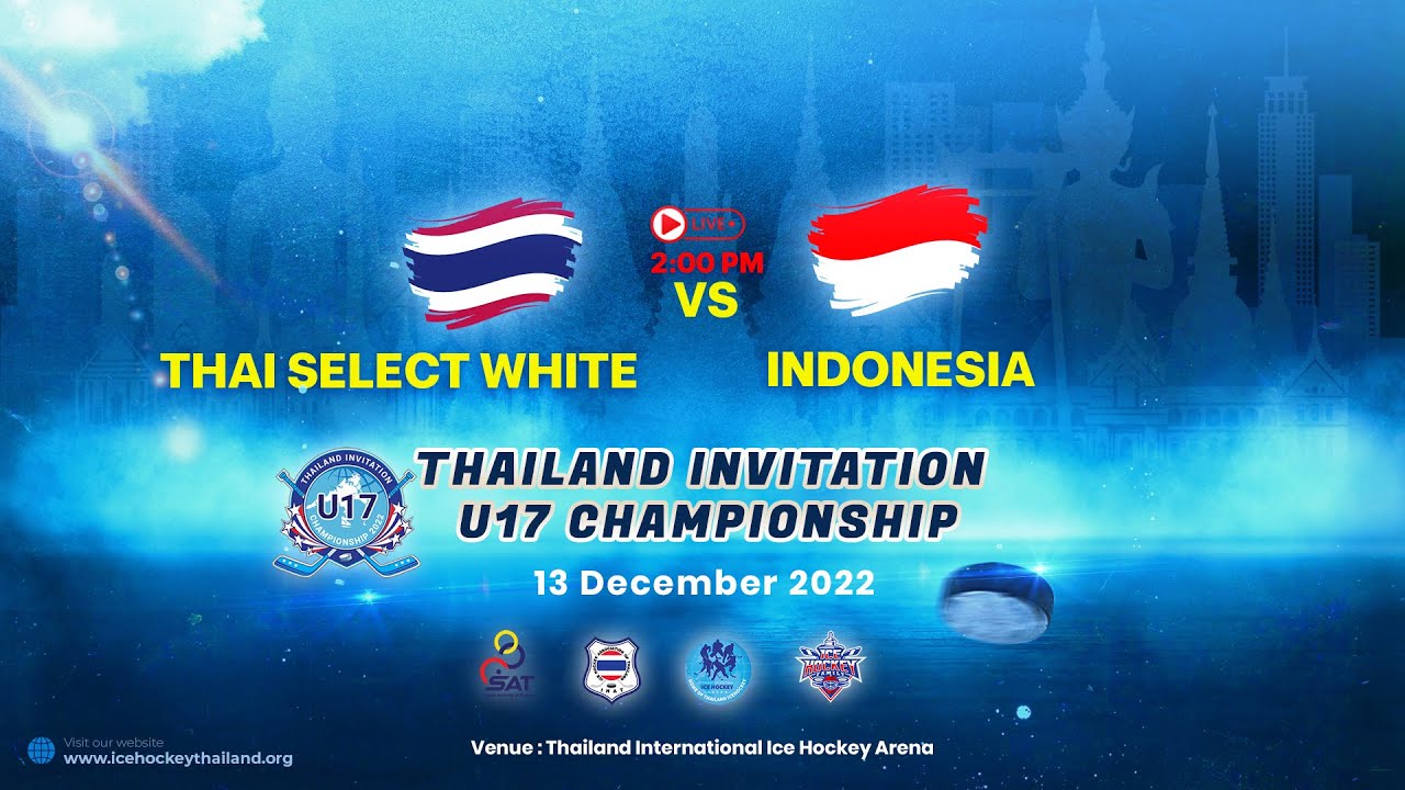 THAI SELECT WHITE vs INDONESIA | Thailand Invitation U17 Championship 2022 : Game 4