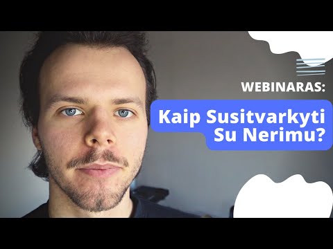 Webinaras: Kaip Susitvarkyti Su Nerimu?