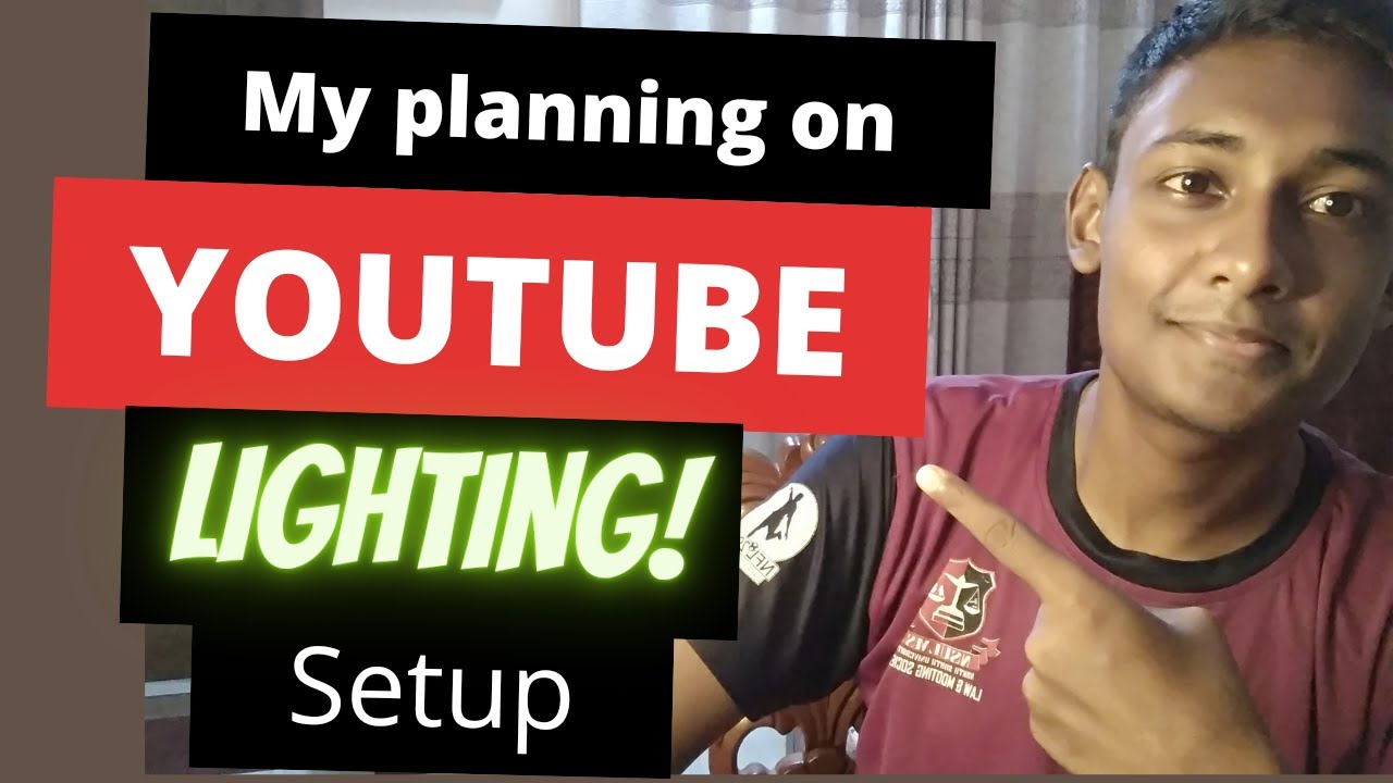 YouTube Lighting Setup | My planning on YouTube Lighting Setup - YouTube