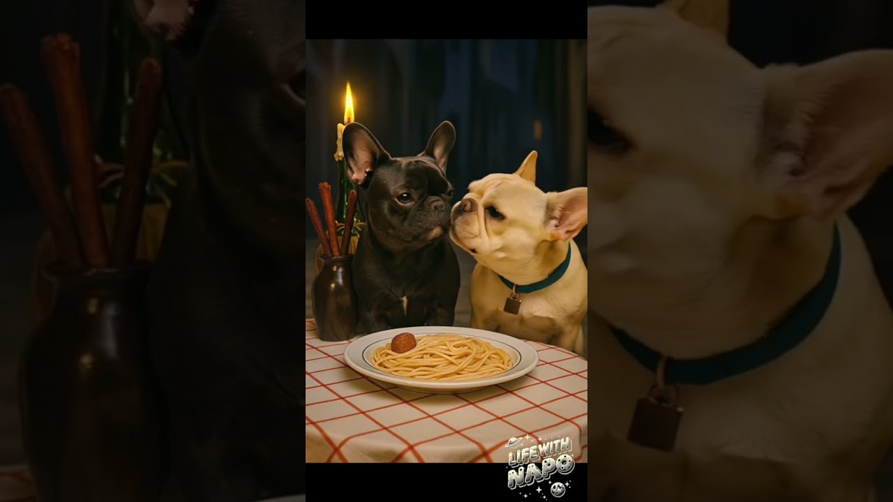 Lady and the Napo. ✨💛✨🍝✨ 