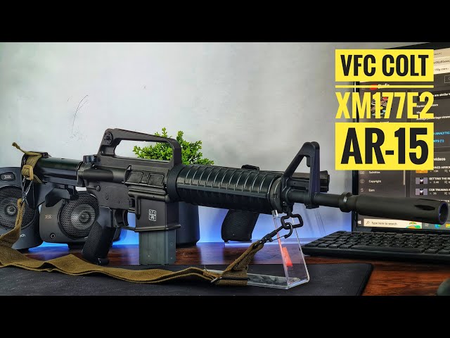 COLT XM177 AR-15 GBBR by VFC #airsoft - YouTube