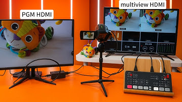 ATEM Mini Pro Dual HDMI-installatie - Volledige tutorial voor PGM + Multiview