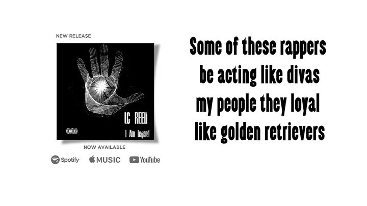 LC REED - I Am Legend (Official Lyric Video)