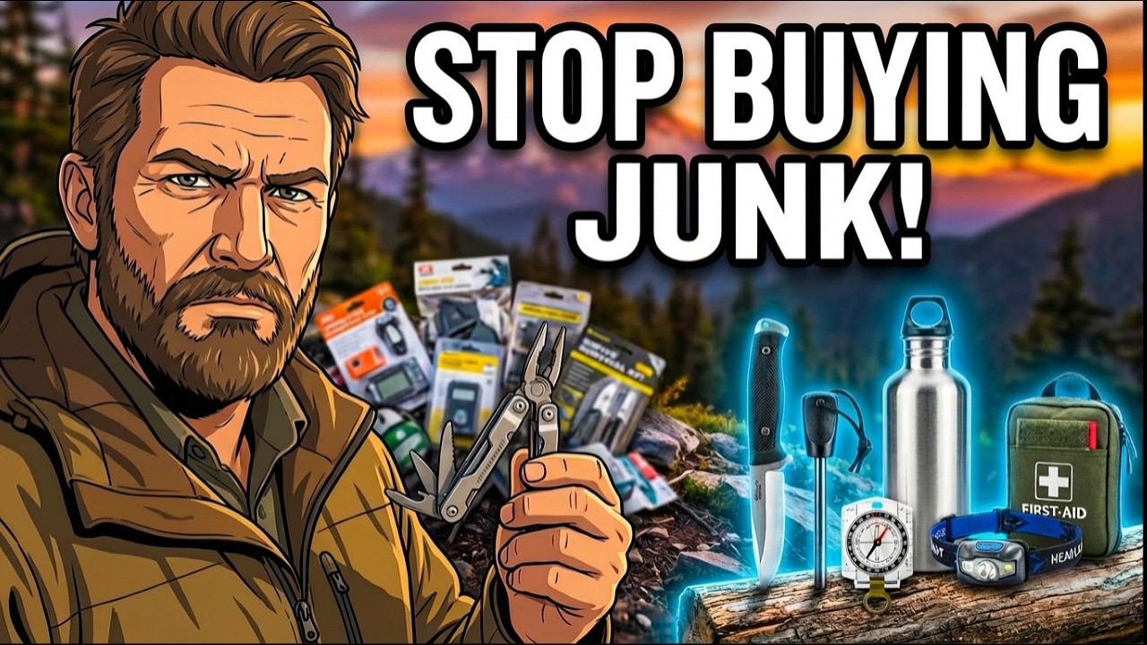 Most Survival Gear Is Useless: These 6 Tools Save Lives | Prepper's Beginner Guide