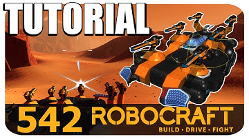 Robocraft Tutorial - Tier 10 Hover Buggy Carbon SMG - Let