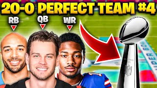 Can I Build A PERFECT 20-0 NFL Team In Madden? #4