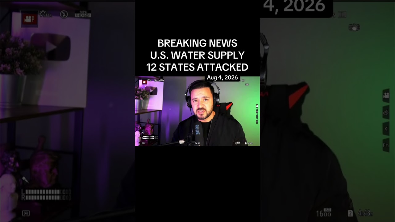 CONFIRMED: At Least 12 States Hit! Attacks on U.S. Water Supply Systems