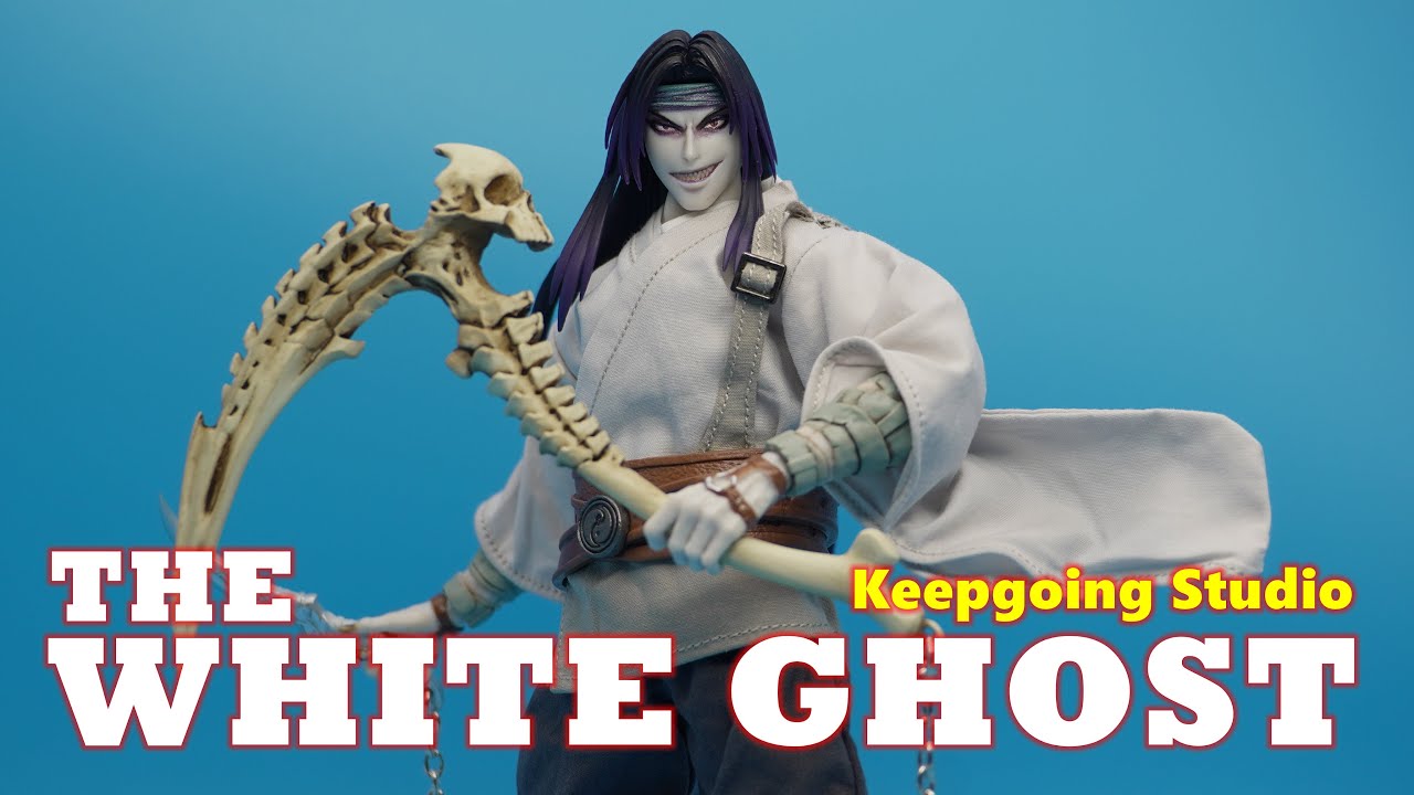 Keepgoing Studio 1/12 The White Ghost Action Figure Unboxing Review