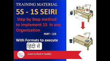 Training on 1S of 5S (Part-2) & step-by-step method to implement (in Hindi)