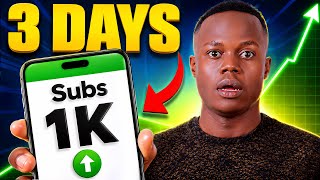 1,000 Subscribers in 3 Days (Small Channel Blueprint)