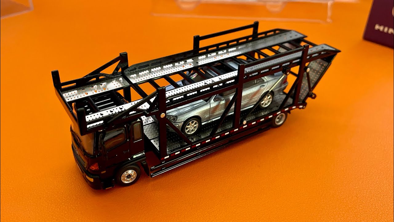 Camion Miniature Hino500 - Marque Tiny City - Modèle Moulé Sous Pression - Boîte Watsons
