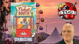 The Ticket Booth Board Game Unboxing