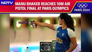 Paris Olympics 2024 Manu Bhaker Reaches 10m Air Pistol Final At Paris ...
