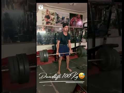 Deadlift 100Kg #gym #short #shorts
