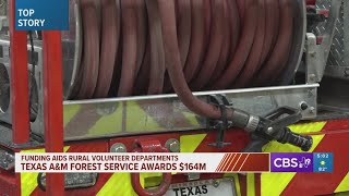 Texas A&M Forest Service awards $164 million in aid to volunteer fire departments