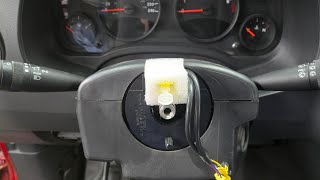  Jeep compass steering wheel clock spring removal 