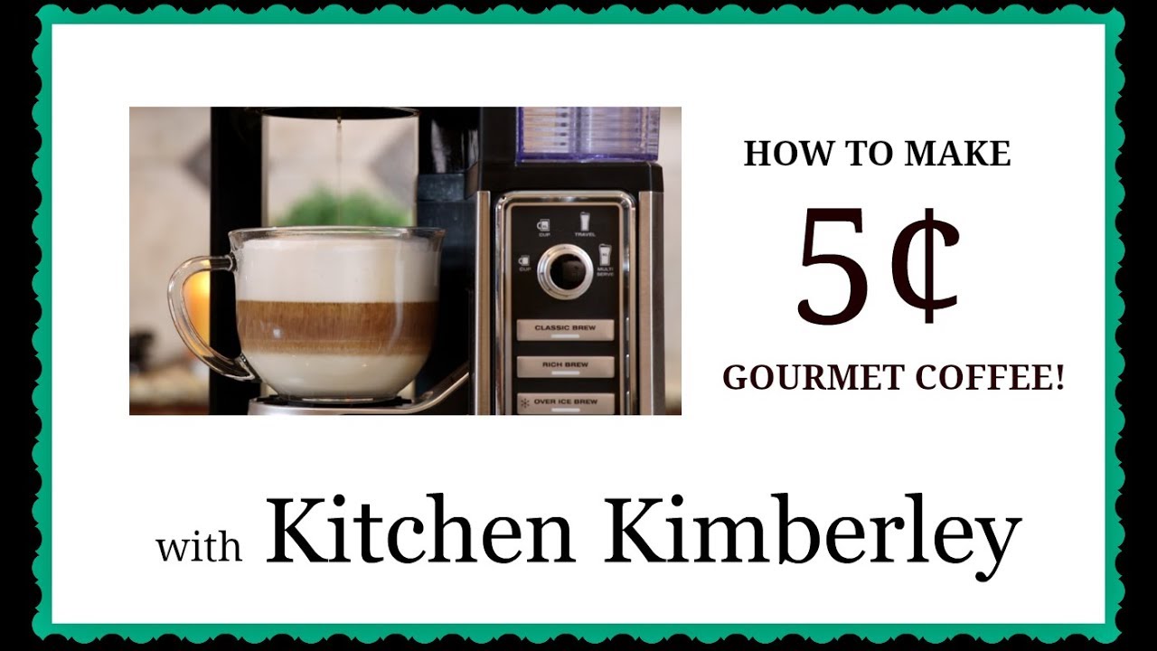 HOW TO BREW GOURMET COFFEE FOR A NICKEL!  | Ninja Coffee Bar