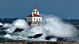 Oswego, NY | The Journey to the West Pier Lighthouse & Downtown
