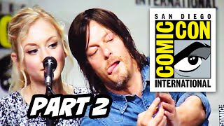 Walking Dead Comic Con 2014 Panel - Part 2