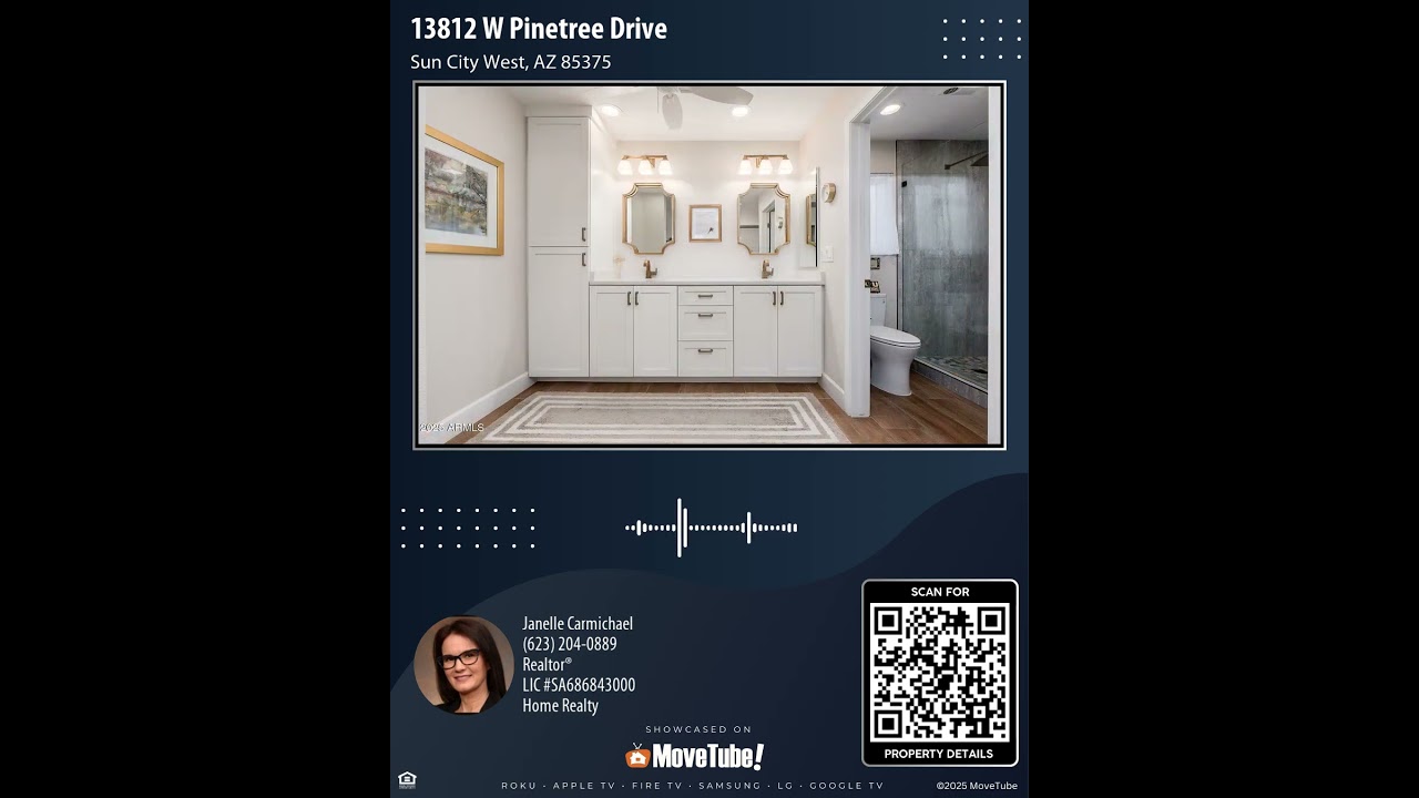 13812 W Pinetree Drive, Sun City West, AZ 85375 | 2 Bedroom Home For Sale