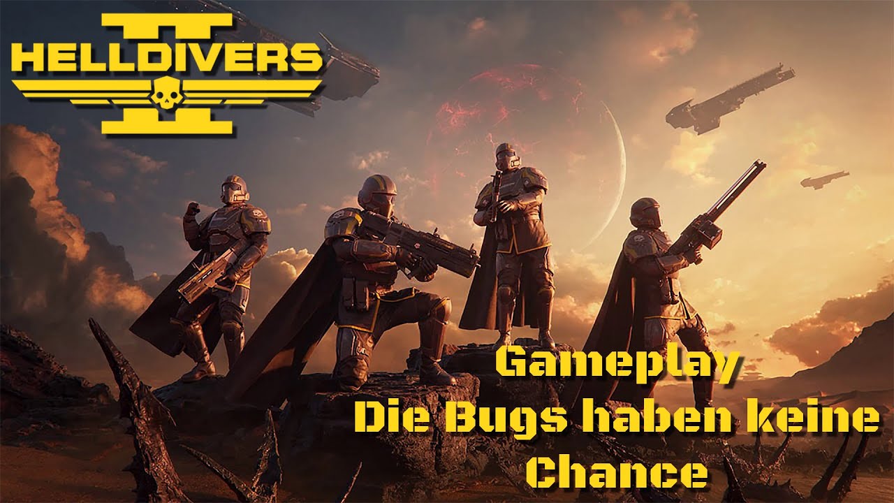 Die Bugs haben keine Chance - Helldivers 2: Gameplay Deutsch - YouTube