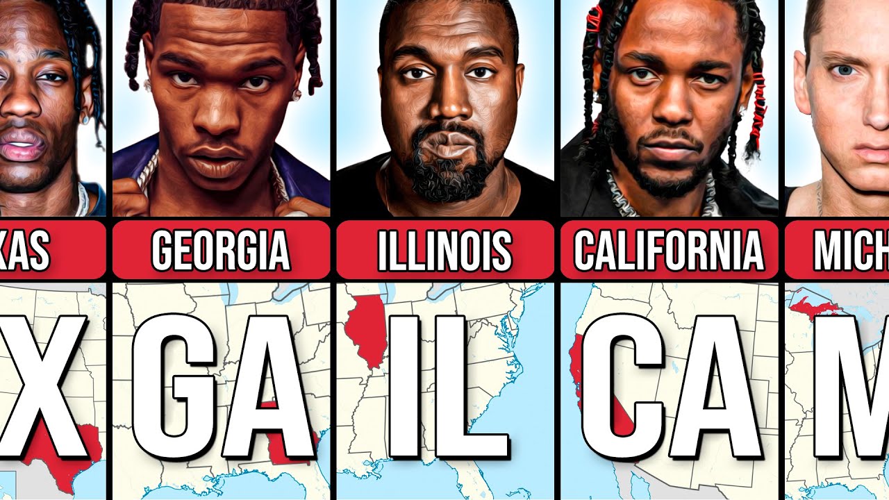 Best Rapper from Each State 2025