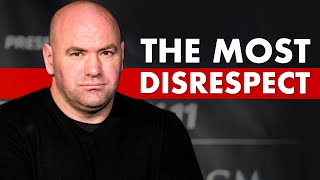 The 10 Most Disrespectful Things The UFC Has Ever Done To A Fighter