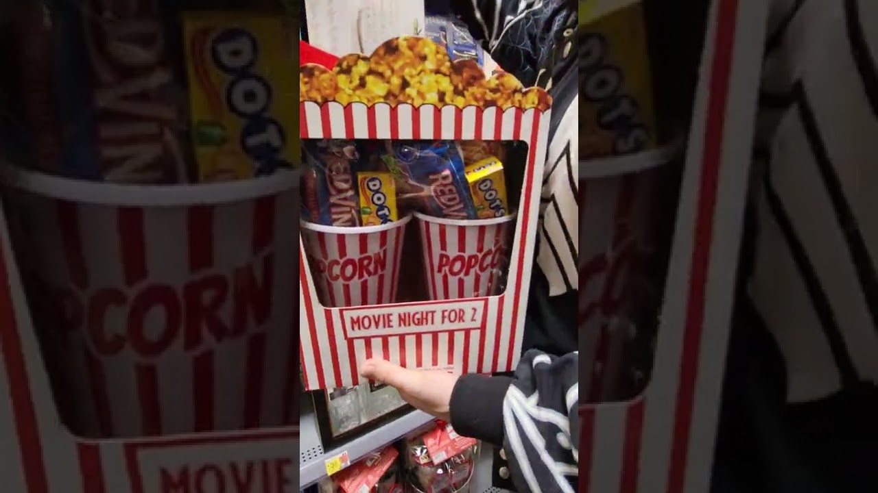 Movie Night for 2 - Popcorn and Candy - Christmas Gifts