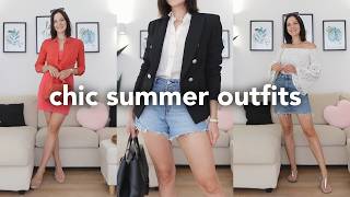 3 Stylish SUMMER Outfit Formulas For Hot Weather! ☀️