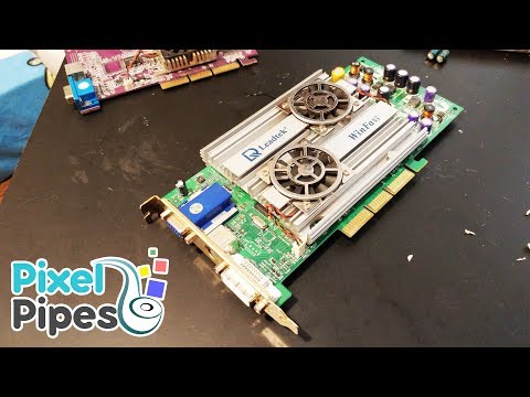 Attempting to Fix the Leadtek GeForce4 Ti4600 - YouTube